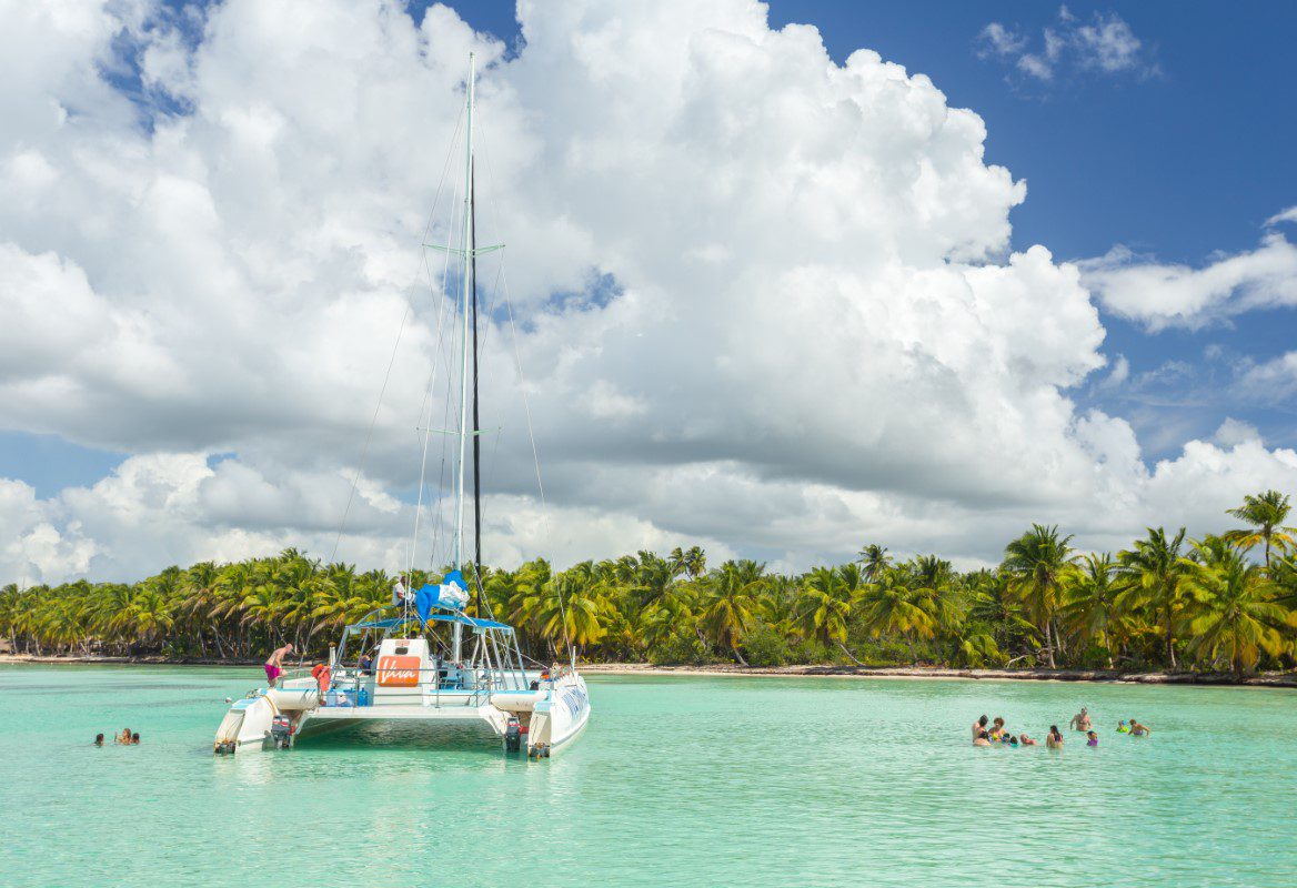 saona island tour by speedboat & catamaran